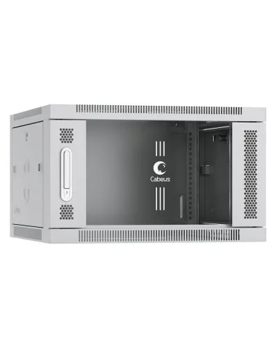 SH-05F-6U60/60 (7063c). Шкаф телекоммуникационный 19 настенный 6U. CABEUS в Санкт-Петербурге