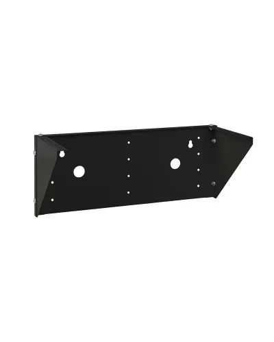NC-5U-V-BK (12031c). Кронштейн настенный вертикальный 19 5U, цвет черный. CABEUS в Санкт-Петербурге