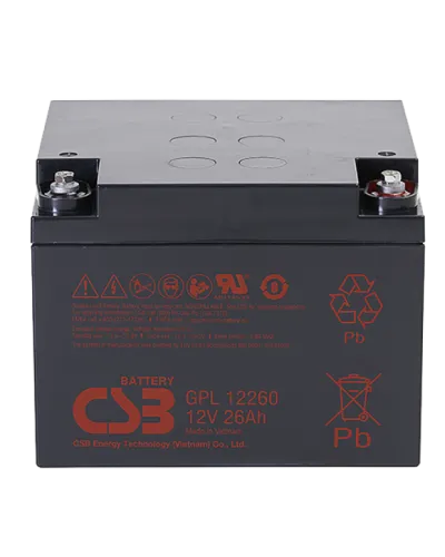 CSB GPL 12260. Аккумулятор герметичный свинцово-кислотный. CSB в Санкт-Петербурге