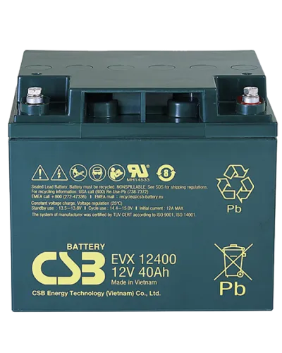 CSB EVX 12400. Аккумулятор герметичный свинцово-кислотный. CSB в Санкт-Петербурге