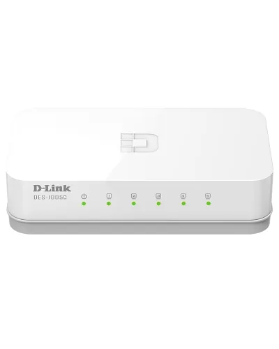 DES-1005C/B1A. Коммутатор с 5 портами 10/100Base-TX. D-Link в Санкт-Петербурге