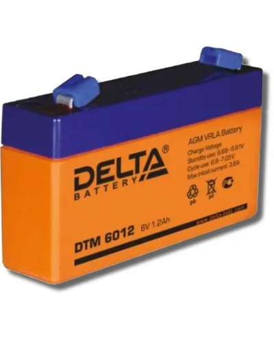 Delta DTM 6012. Аккумулятор герметичный свинцово-кислотный. Delta в Санкт-Петербурге