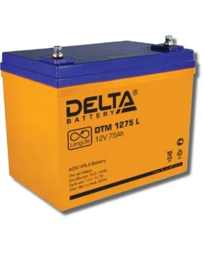 Delta DTM 1275 L. Аккумулятор герметичный свинцово-кислотный. Delta в Санкт-Петербурге