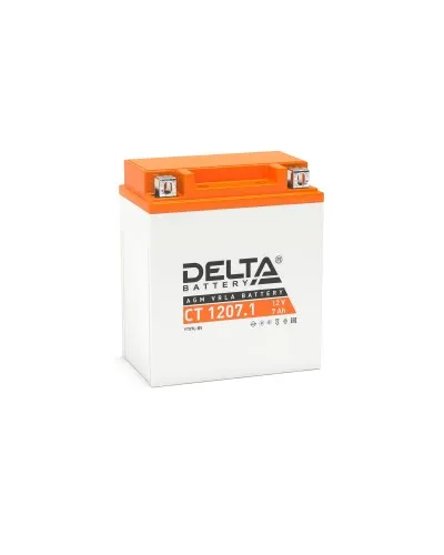 Delta CT 1207.1. Аккумулятор герметичный свинцово-кислотный стартерный. Delta в Санкт-Петербурге