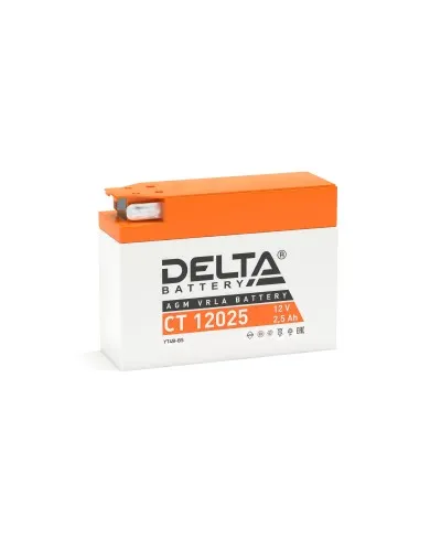 Delta CT 12025. Аккумулятор герметичный свинцово-кислотный стартерный. Delta в Санкт-Петербурге