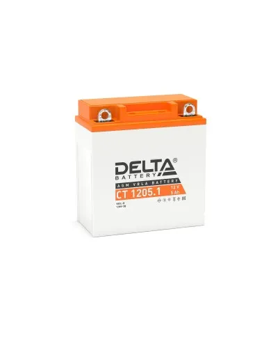 Delta CT 1205.1. Аккумулятор герметичный свинцово-кислотный стартерный. Delta в Санкт-Петербурге