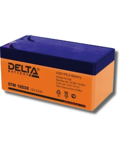 Delta DTM 12032. Аккумулятор герметичный свинцово-кислотный. Delta в Санкт-Петербурге