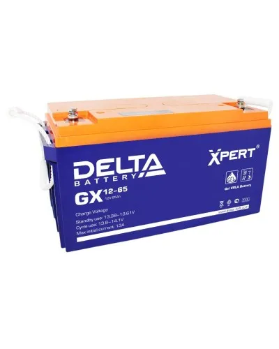Delta GX 12-65. Аккумулятор герметичный свинцово-кислотный. Delta в Санкт-Петербурге