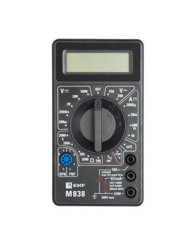 Мультиметр цифровой M838 Master (In-180701-bm838): Мультиметр цифровой в Санкт-Петербурге