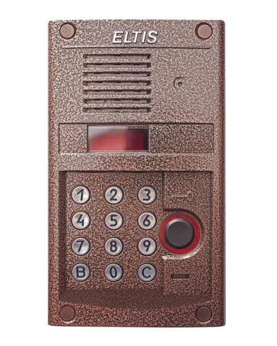 DP400-RDC24 (медь). Блок вызова домофона. ELTIS в Санкт-Петербурге