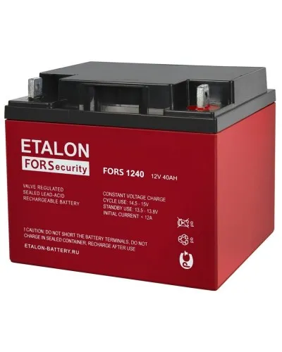 ETALON FORS 1240. Аккумулятор герметичный свинцово-кислотный. ETALON в Санкт-Петербурге