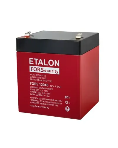 ETALON FORS 12045. Аккумулятор герметичный свинцово-кислотный. ETALON в Санкт-Петербурге