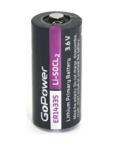 ER14335 GoPower. Литий-тионилхлоридный элемент питания. GoPower в Санкт-Петербурге