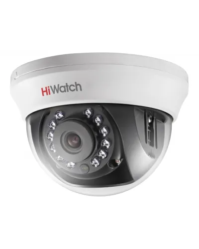 DS-T591(C) (3.6 mm). Бюджетная видеокамера мультиформатная купольная. HiWatch в Санкт-Петербурге
