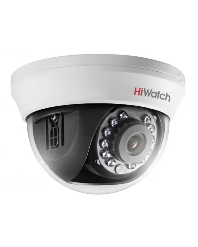 DS-T591(C) (2.8 mm). Бюджетная видеокамера мультиформатная купольная. HiWatch в Санкт-Петербурге