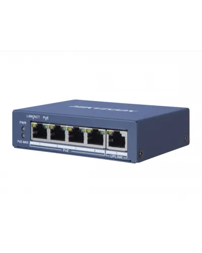 DS-3E0505P-E/M. Коммутатор с питанием POE. Hikvision в Санкт-Петербурге