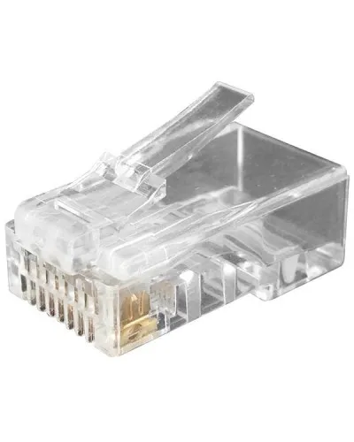PLUG-8P8C-U-C6-100 (100 шт). Разъем RJ-45. Hyperline в Санкт-Петербурге