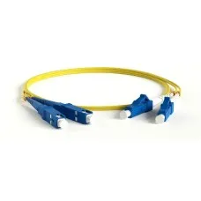 FC-D2-9A1-LC/UR-SC/UR-H-1M-LSZH-WH. Патч-корд волоконно-оптический LC-SC. Hyperline