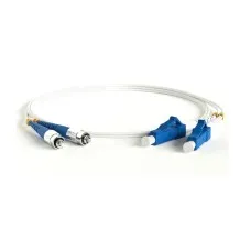 FC-D2-9A1-FC/UR-LC/UR-H-1M-LSZH-WH. Патч-корд волоконно-оптический FC-LC. Hyperline