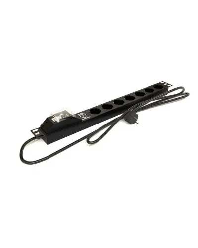 SHE19-7SH-BF-2.5EU. Блок розеток 19. Hyperline в Санкт-Петербурге