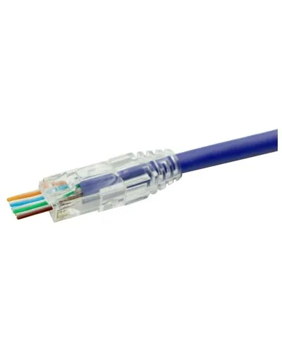 PLEZ-8P8C-UA-C5-100 (100 шт). Разъем RJ-45. Hyperline в Санкт-Петербурге