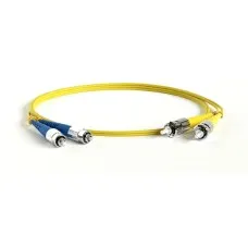FC-D2-9-FC/UR-ST/UR-H-2M-LSZH-YL. Патч-корд волоконно-оптический ST-FC. Hyperline