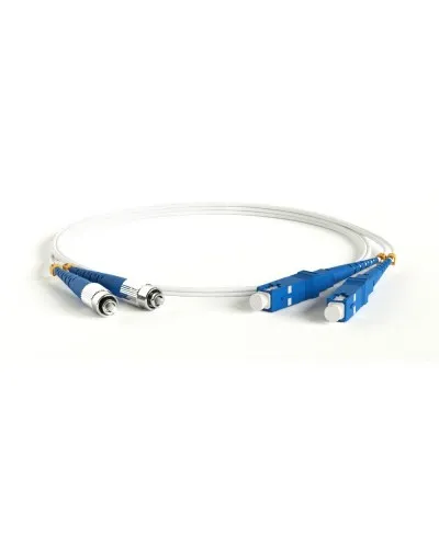 FC-D2-9A1-FC/UR-SC/UR-H-1M-LSZH-WH. Патч-корд волоконно-оптический SC-FC. Hyperline в Санкт-Петербурге