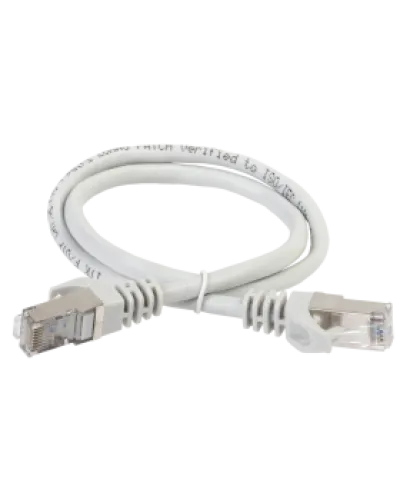 GENERICA Патч-корд кат. 5Е FTP 0,5м серый (PC01-C5EF-05M-G). Патч-корд медный. IEK в Санкт-Петербурге