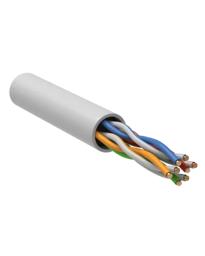 GENERICA U/UTP кат. 5E 24AWG 4 пары LSZH INDOOR белый (BC1-C5E04-128-305-G). Кабель «витая пара» (LAN) для структурированных систем связи. IEK в Санкт-Петербурге