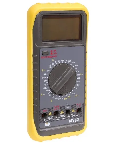 Мультиметр цифровой Professional MY62 (TMD-5S-062). Мультиметр цифровой. IEK в Санкт-Петербурге