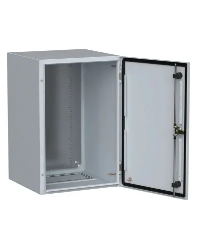 ЩМП-60.40.40 УХЛ1 IP66 600х400х400 TITAN 5 (TI5-10-N-060-040-040-66). Шкаф металлический с монтажной платой. IEK в Санкт-Петербурге