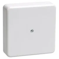 Коробка распаячная КМ41219 100х100х29 открытой проводки (6 клемм 6 мм²) белая (UKO10-100-100-029-K01). Коробка распаячная безгалогенная (HF). IEK