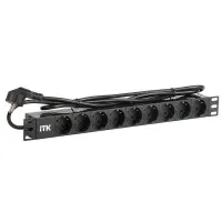 PH22-9D1-P. Блок розеток 19”. ITK