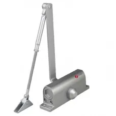 JDC-S65 (серебро). Доводчик с рычажной тягой. J-LOCK