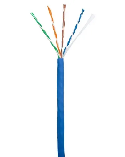 U/UTP 4pair, Cat5e, In, PVC (EC-UU004-5E-PVC-BL). Кабель «витая пара» (LAN) для структурированных систем связи. NETLAN в Санкт-Петербурге