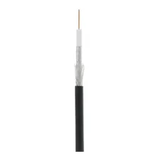 RG-6 CCS, Out, PE (EC-C2-32123B-BK-3). Кабель коаксиальный омедненный. NETLAN