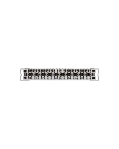 NMC-PL10-CC-10 (10 шт). Плинт неразмыкаемый, (0...9), крепление под кронштейн. NIKOMAX в Санкт-Петербурге