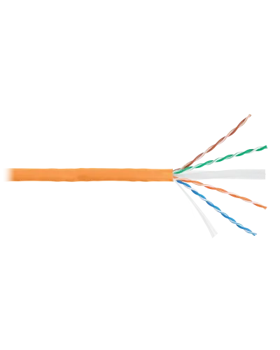 U/UTP 4pair, Cat6, Solid, In, нг(А)-HF (NMC 4140C-OR). Кабель «витая пара» (LAN) для структурированных систем связи. NIKOMAX в Санкт-Петербурге