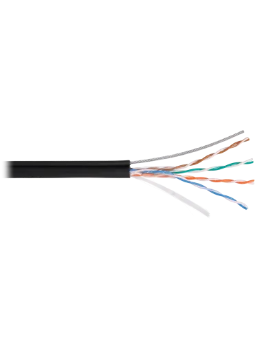 U/UTP 4pair, Cat5e, Solid, Out, SW, PVC (NMC 4805B-BK). Кабель «витая пара» (LAN) для структурированных систем связи. NIKOMAX в Санкт-Петербурге