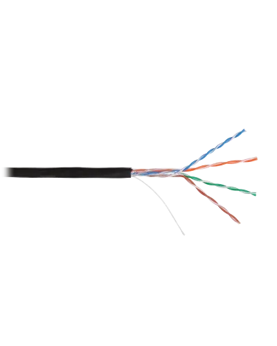 U/UTP 4pair, Cat5e, Solid, In/Out, нг(А)-HF (NMC 4100C-BK). Кабель «витая пара» (LAN) для структурированных систем связи. NIKOMAX в Санкт-Петербурге
