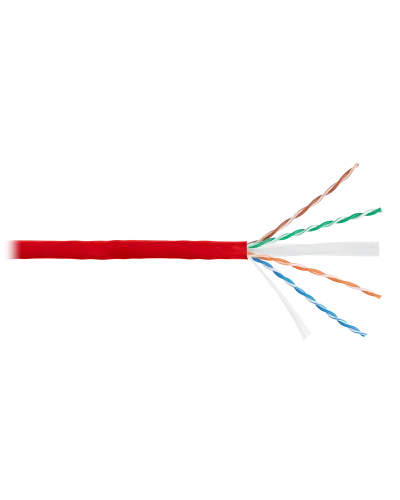 U/UTP 4pair, Cat6, Solid, In, нг(А)-HF (NMC 4140C-RD). Кабель «витая пара» (LAN) для структурированных систем связи. NIKOMAX в Санкт-Петербурге