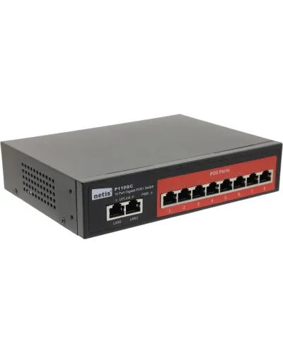 Netis P110GC. Коммутатор сетевой PoE неуправляемый. Netis в Санкт-Петербурге