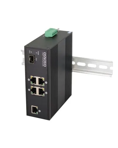 SW-40501/IC. Промышленный PoE коммутатор Fast Ethernet на 6 портов. OSNOVO в Санкт-Петербурге