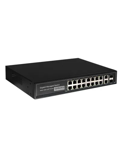 SW-8182/L(300W). Коммутатор 16-портовый  Gigabit Ethernet с PoE. OSNOVO в Санкт-Петербурге
