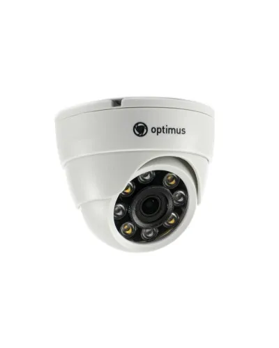 IP-E024.0(2.8)PL. Видеокамера IP купольная. Optimus в Санкт-Петербурге