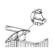 PERCo-RF01 0-09. Кронштейн. PERCo