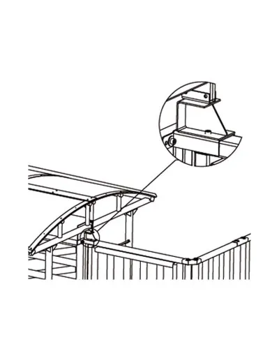 PERCo-RF01 0-09. Кронштейн. PERCo в Санкт-Петербурге