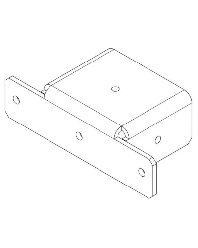 PERCo-MB-16.7. Соединительный элемент ограждения. PERCo в Санкт-Петербурге