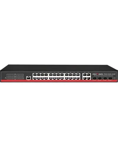 PND-M24G-4G4F. Коммутатор управляемый оптический 28 портовый. Polyvision в Санкт-Петербурге