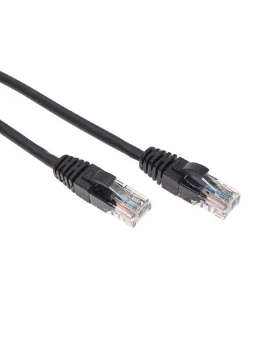 Патч-корд U/UTP, CAT 5e, RJ45-RJ45, 26AWG, LSZH, черный, 1м  REXANT (02-0102-1). Патч-корд UTP. Rexant в Санкт-Петербурге